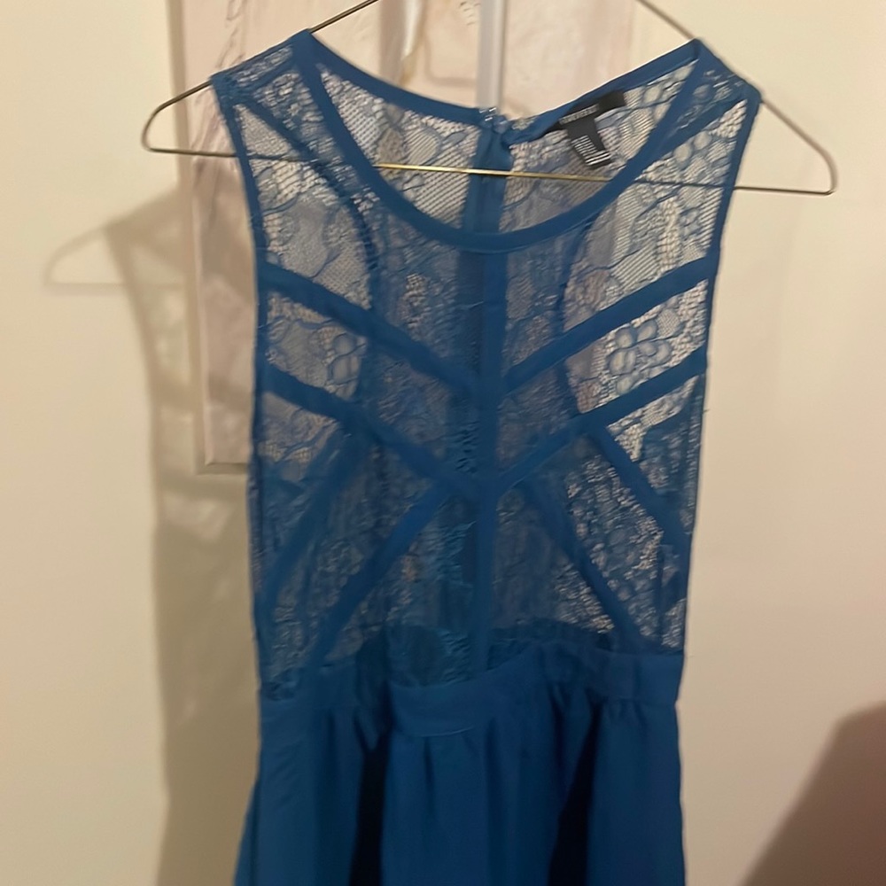 Very sexy forever 21 royal blue dress